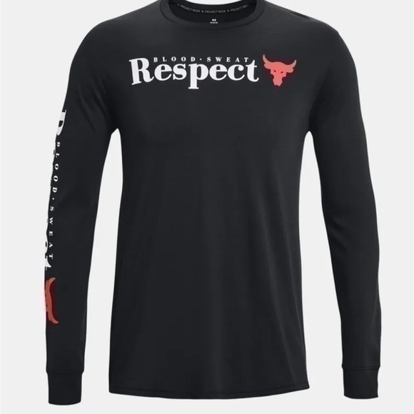 Under Armour Other - Men’s project rock under armour RESPECT long sleeve shirt Veterans Day size XL P